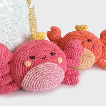 Cocó amigurumi crab