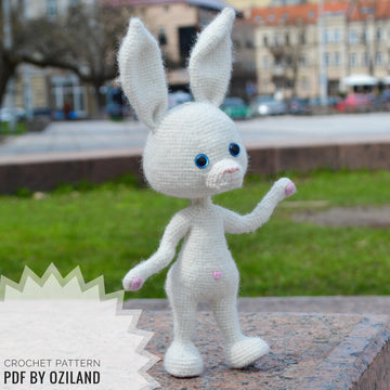 Crochet Amigurumi Pattern: Little Bunny doll