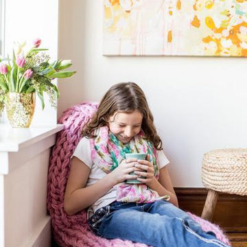 Arm Knit Lazy Days Lounger