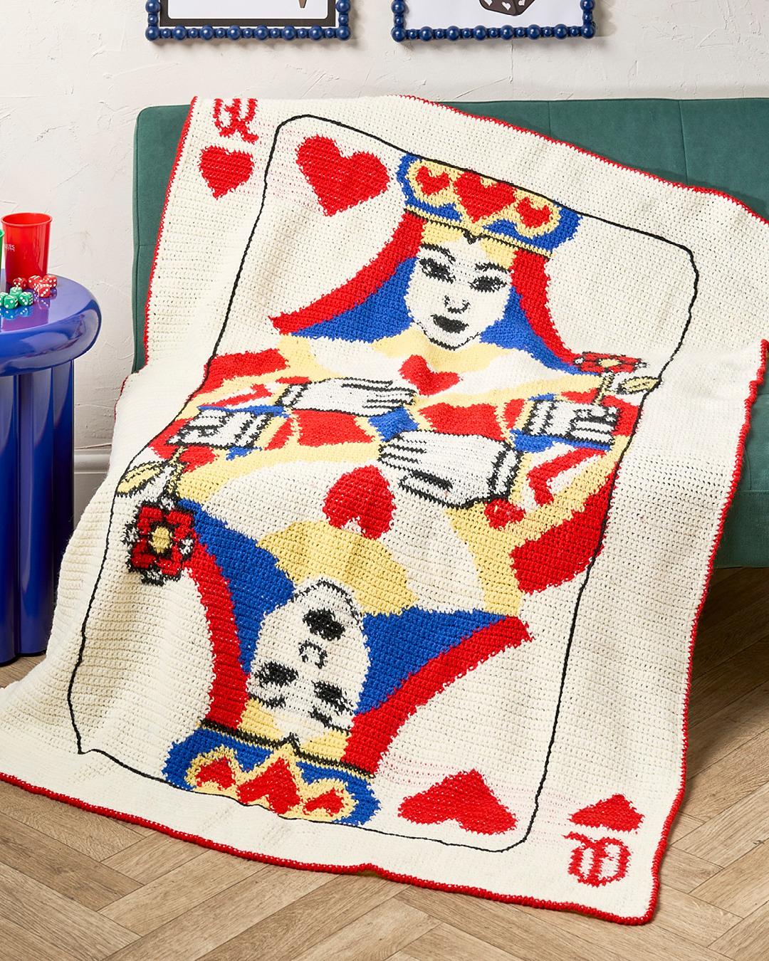Queen of Hearts Blanket