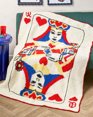 Queen of Hearts Blanket