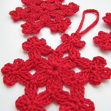 Crochet Snowflake "Christmas"
