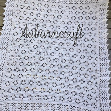 Amanda Christening Baby Blanket