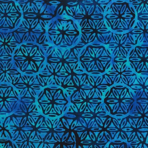 Anthology Fabrics Midnight Jade - Medallions I