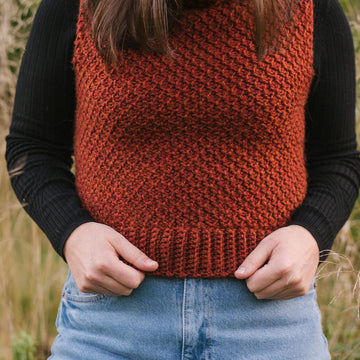 Meadow Sleeveless Chunky Jumper