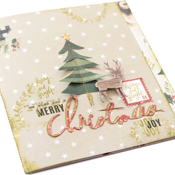 American Crafts Heidi Swapp Winter Wonderland Stamp & Die Set 11/Pkg - 592024