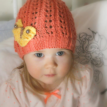 Ivy lace beanie