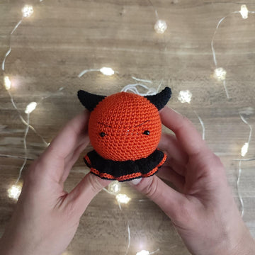 Danny the Devil Crochet Christmas Bauble