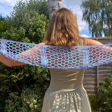 Ocean Coral Scarf