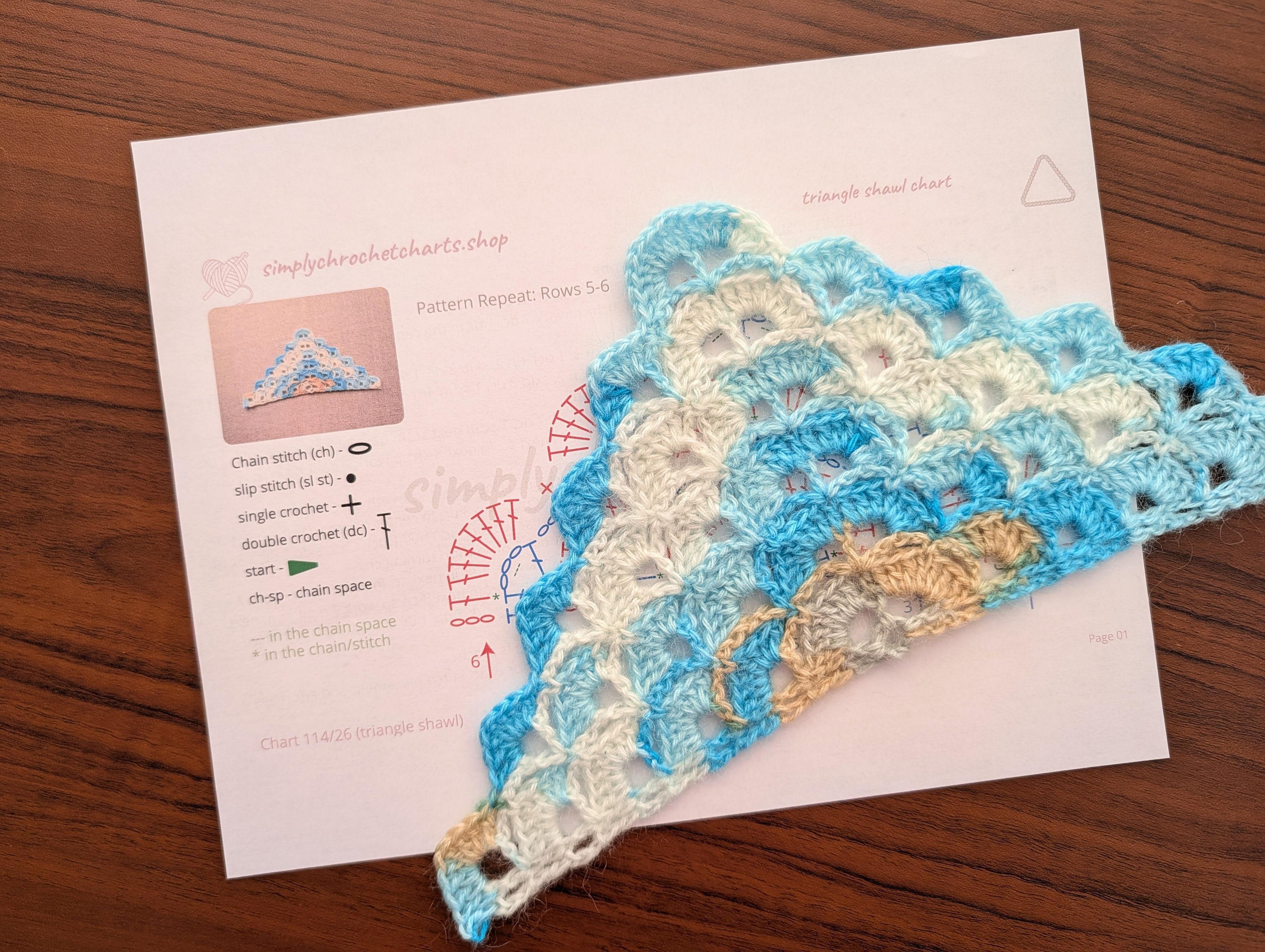 Crochet Shawl #114