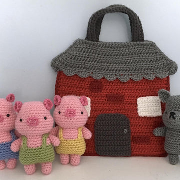 Three Little Pigs Playset