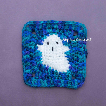 Ghost Granny Square