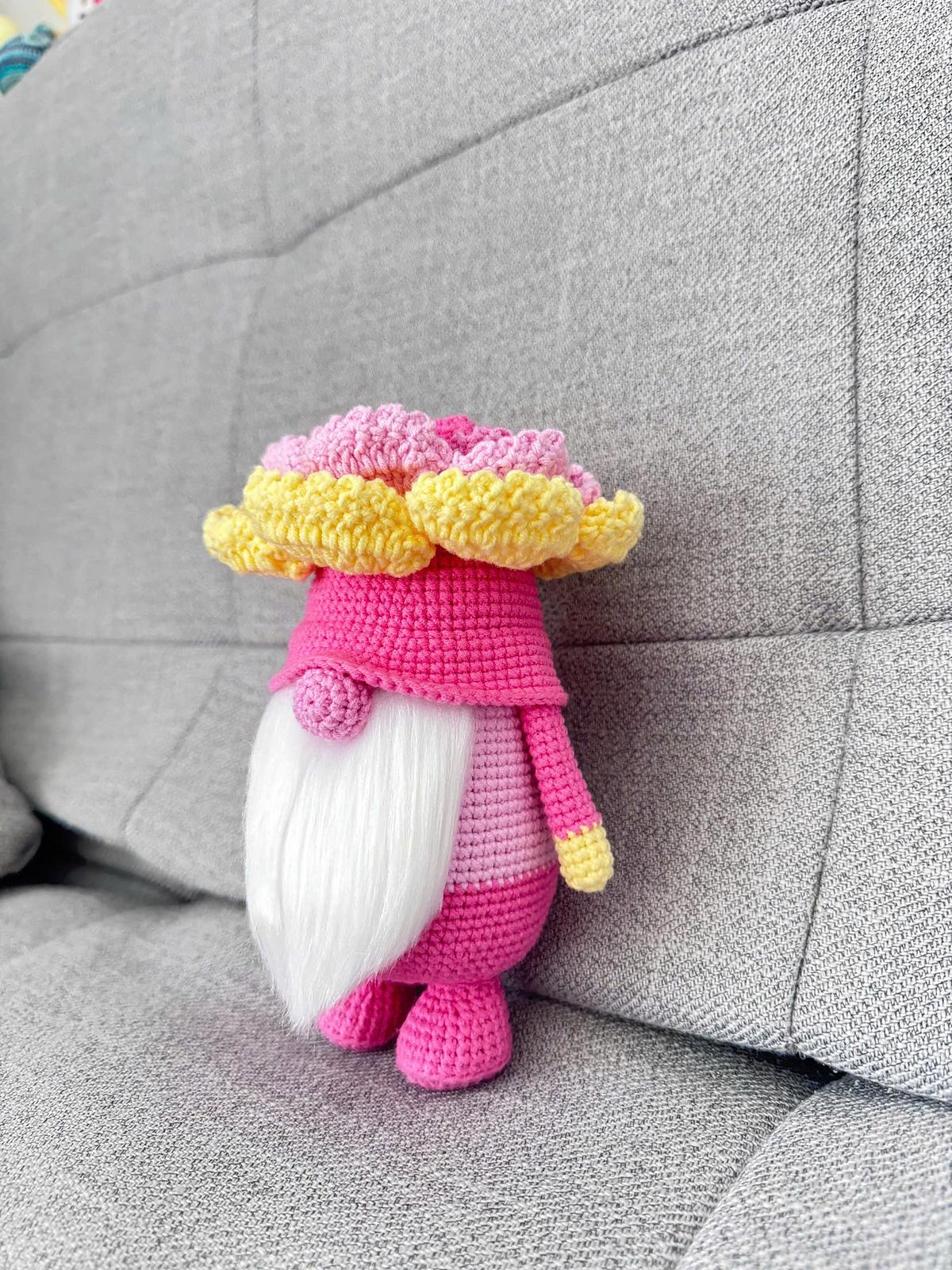 Peony Flower Gnome