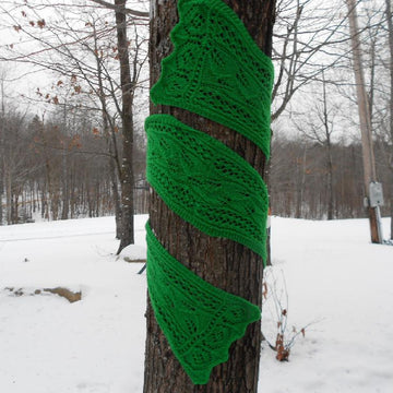 Spring Garland Scarf