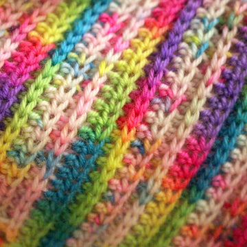 The Mythical Zebracorn Shawl