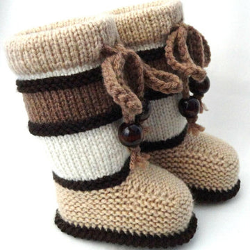 Knitted Baby Hat Baby Shoes PATTERN Baby Boy Baby Girl