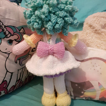 Pastel Unicorn doll