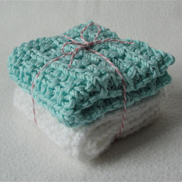 Plush Wash Cloth Dish Cloth sets