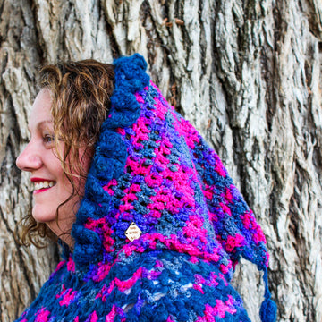 Boho Fringed Hood