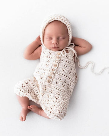 Briar romper and bonnet