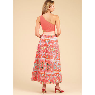 New Look Misses' Swimsuit and Wrap Skirt N6734 - Paper Pattern, Size 8-10-12-14-16-18-20