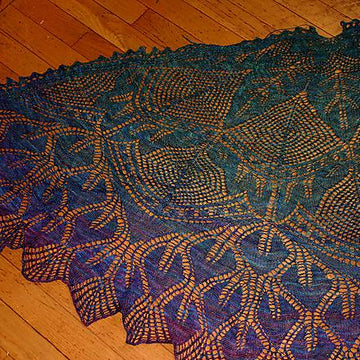 In Dreams Mystery Shawl
