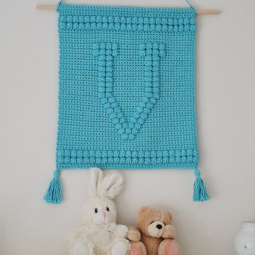 Letter V Wallhanging