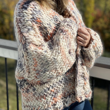 Colorado Roadtrip Chunky Wool Cardigan