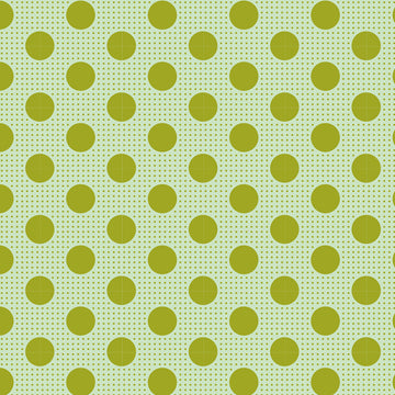 Tilda Medium Dots Green