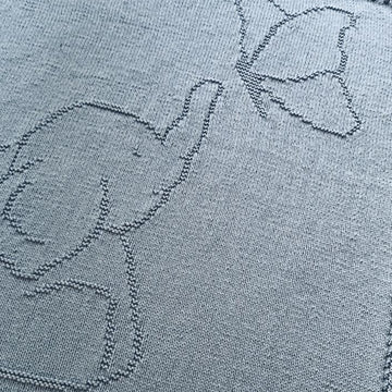 Elephant and Butterfly Blanket