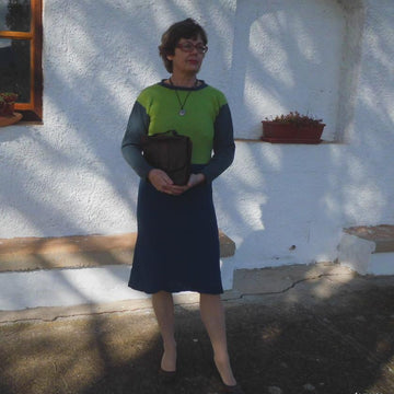ISPICA, woollen dress