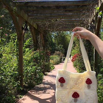 MUSHROOM TOTE BAG and Pouch