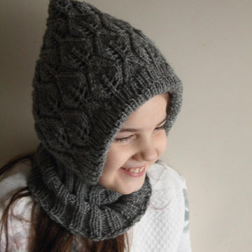 Double Leaf Lace Balaclava
