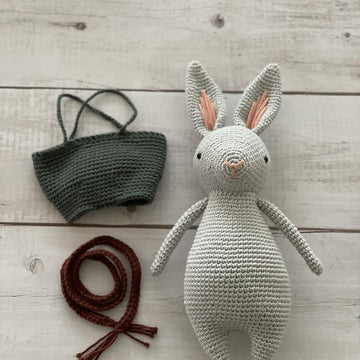 Barnaby the Bunny Rabbit Crochet Amigurumi