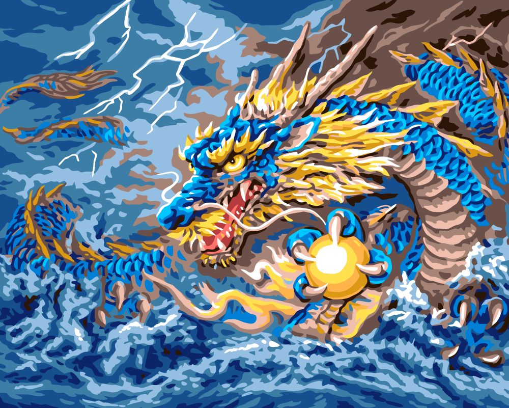Grafitec Mythical Dragon Tapestry Kit - 40cm x 50cm