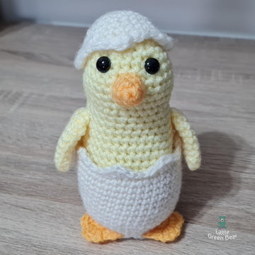 Charles the Chick - US Terminology - Amigurumi