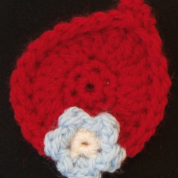 Forget-Me-Not Blood-Drop Brooch
