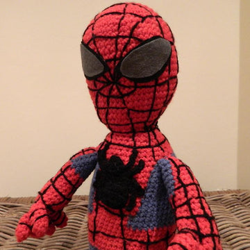 Spiderman plush amigurumi
