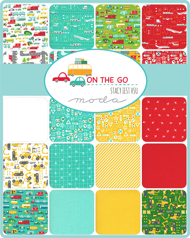Moda Fabrics On the Go Fat Quarter Bundle - 20720AB