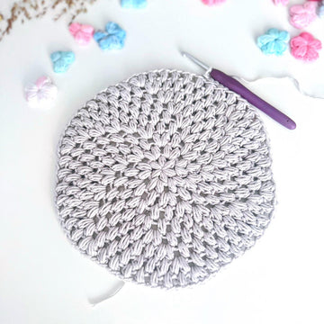 Round Puff Potholder