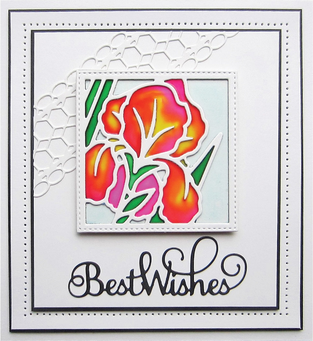Creative Expressions Craft Dies By Sue Wilson - Mini Expressions-Best Wishes