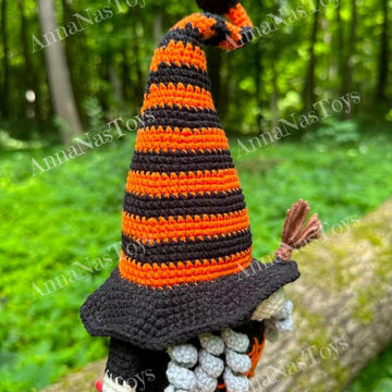 Halloween Witch with Broom