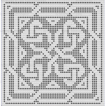 Triangles and Hearts Chart