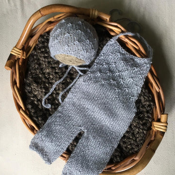 Bethany Overalls and Bonnet