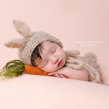 Carrot treat for bunny