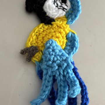 Macaw Parrot Applique
