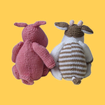 Chutney Cow and Pickles Pig