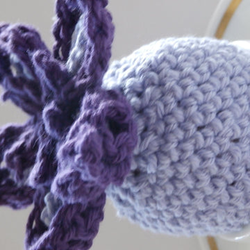 Periwinkle Crochet Egg Cosy