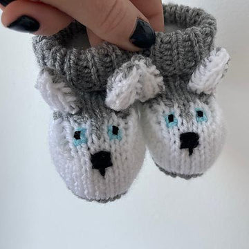 Husky Dog Baby Boots