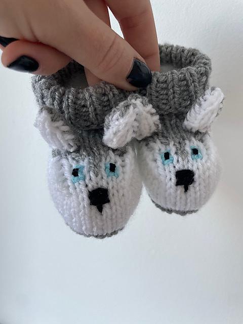 Husky Dog Baby Boots